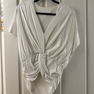 Susana Monaco white blouse